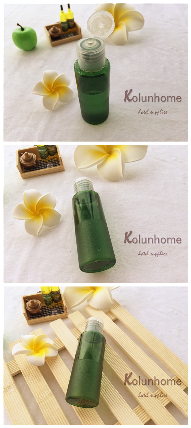 40ml Guestroom cosmetic bottle with flip-top cap