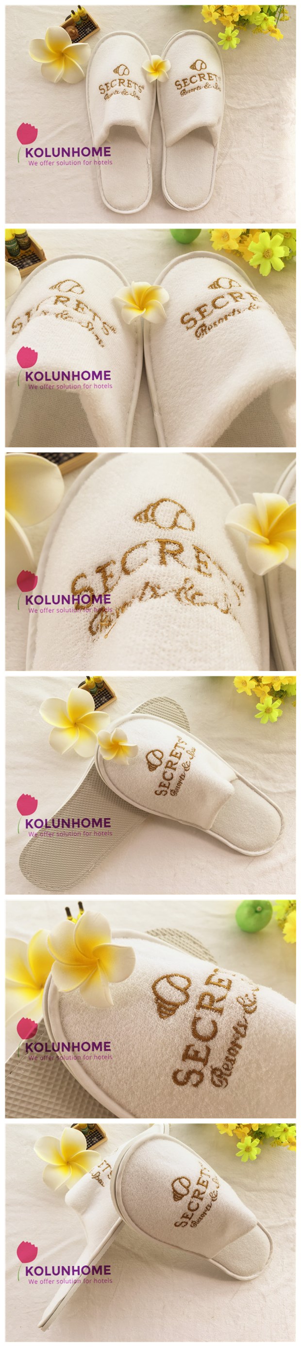 2015 new star hotel poly terry slipper